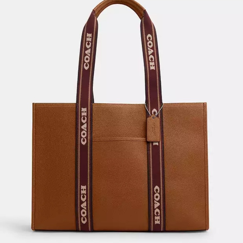 Coach Large Smith Tote Bag in pebble